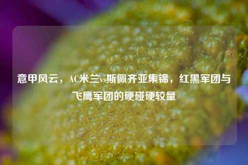 意甲风云，AC米兰vs斯佩齐亚集锦，红黑军团与飞鹰军团的硬碰硬较量