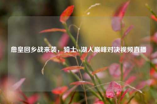 詹皇回乡战来袭，骑士vs湖人巅峰对决视频直播