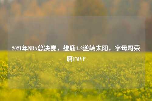 2021年NBA总决赛，雄鹿4-2逆转太阳，字母哥荣膺FMVP