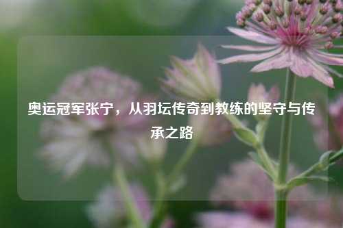 奥运冠军张宁，从羽坛传奇到教练的坚守与传承之路