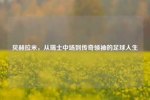 贝赫拉米，从瑞士中场到传奇领袖的足球人生