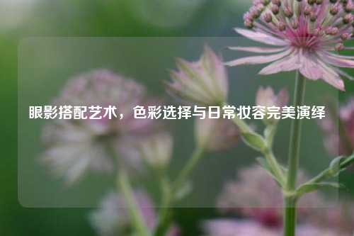 眼影搭配艺术，色彩选择与日常妆容完美演绎