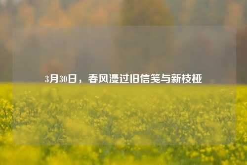 3月30日，春风漫过旧信笺与新枝桠