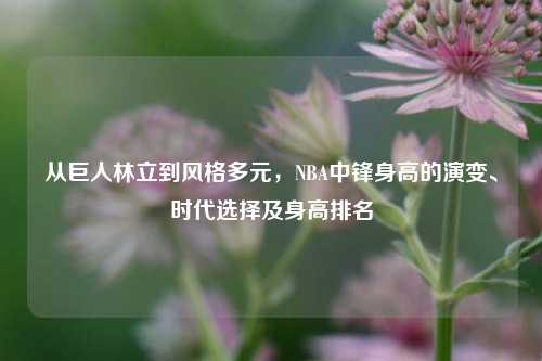 从巨人林立到风格多元，NBA中锋身高的演变、时代选择及身高排名